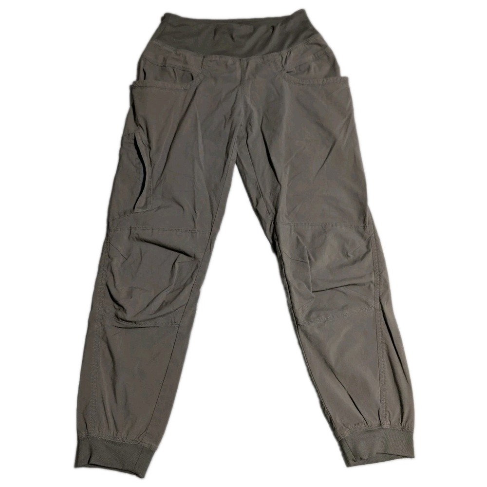 Prana Jogger Pants Women Small Gray Kanab Climbing Hiking Outdoor Utility